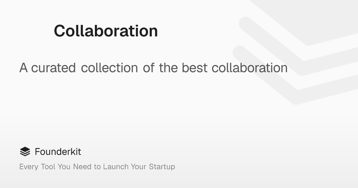 Collaboration – Founderkit
